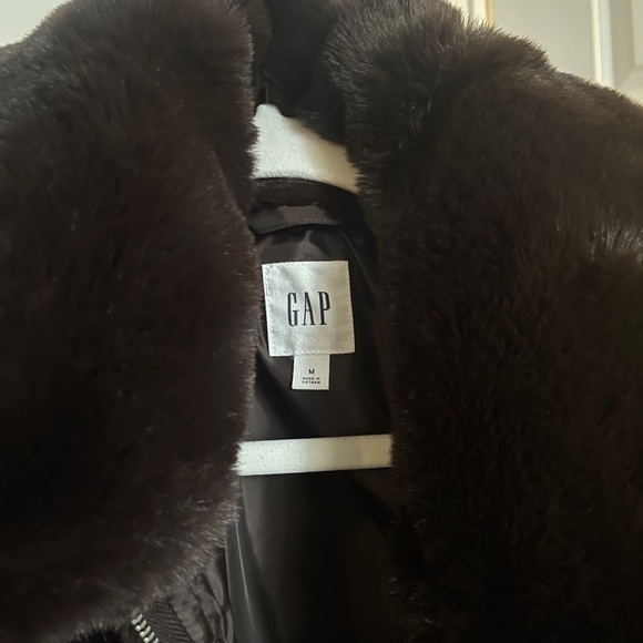 100% Recycled Relaxed Faux-Fur Jacket M - Picture 5 of 6